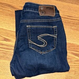 New silver jeans